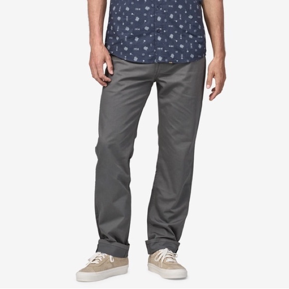 Patagonia Men's Performance Twill Jeans - Regular in Noble Grey 30x30 - Picture 1 of 8